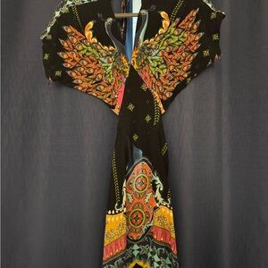 Farm Rio Brazil Colorful Bohemian mini Dress
